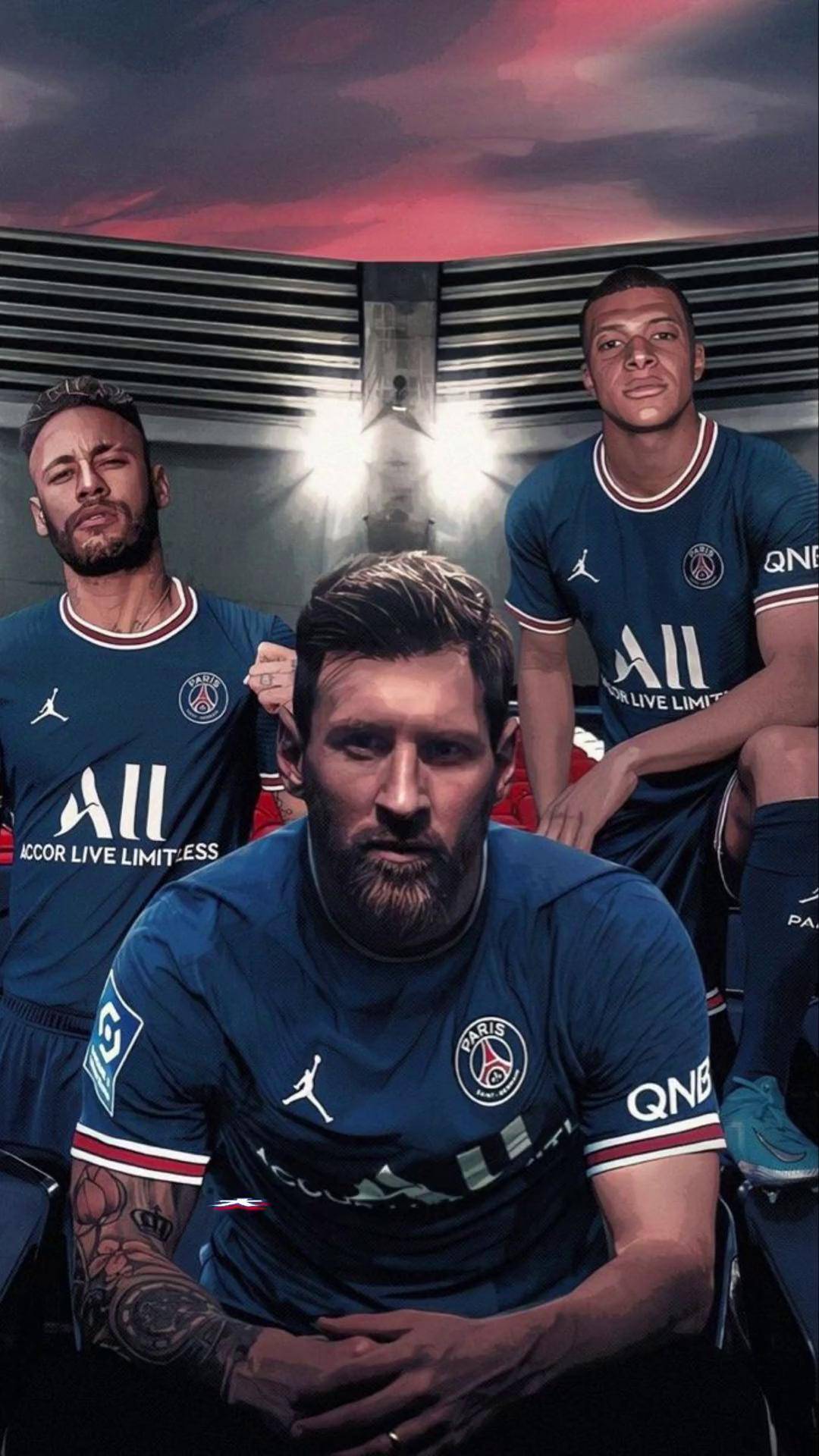 关于巴黎圣日耳曼前锋内马尔连场进球，助球队晋级的信息